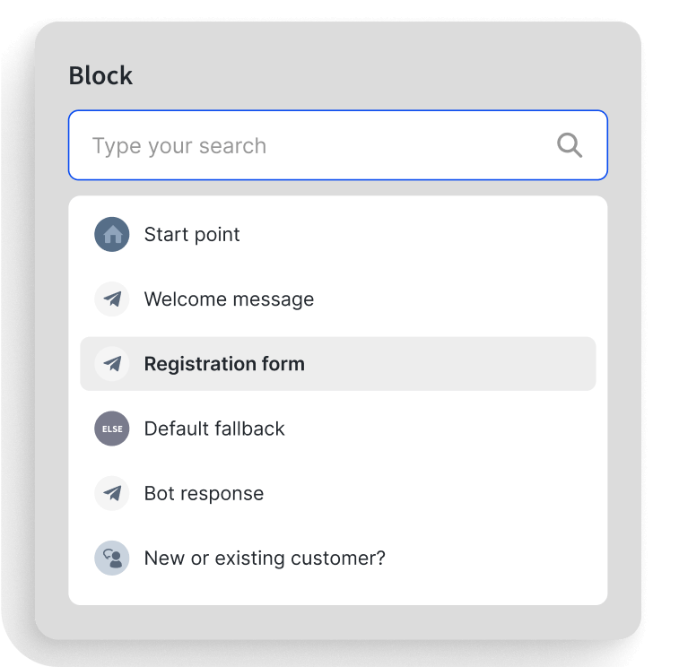Go to step action in ChatBot's Visual Builder
